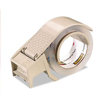 Scotch® Compact And Quick Loading Dispenser For Box Sealing Tape, 3" Core, For Rolls Up To 2" X 60 Yds, Red freeshipping - TVN Wholesale